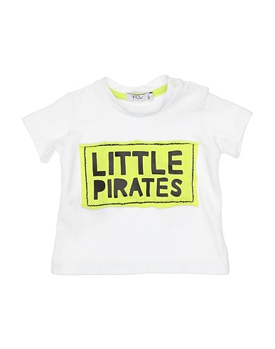 Y-CLÙ T-shirt Bianco 90% Cotone, 10% Elastan