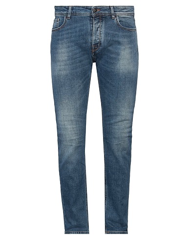 REIGN Denim trousers Blue 98% Cotton, 2% Elastane