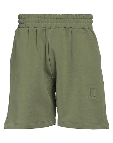 HEAVEN DOOR Pantalone felpa Verde militare 100% Cotone