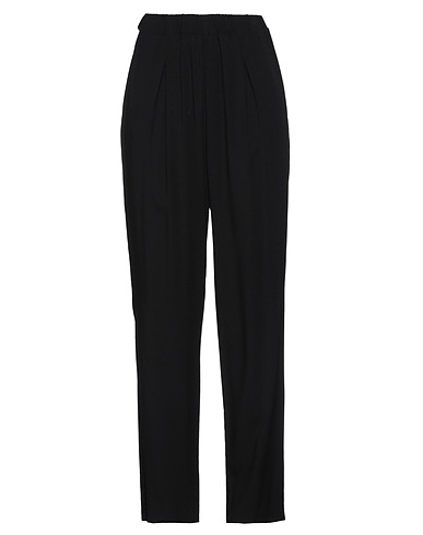 EMPATHIE Pantalone Nero 100% Viscosa
