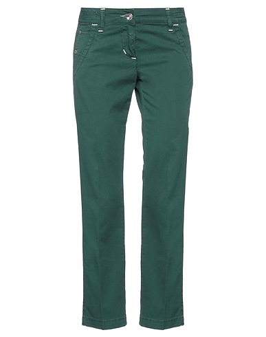 JACOB COHЁN Casual trouser Green 97% Cotton, 3% Elastane