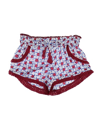 POUPETTE ST BARTH Shorts & Bermuda Porpora 100% Seta