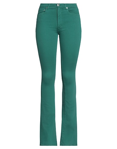 (+) PEOPLE Casual trouser Dark green 92% Cotton, 6% Elastomultiester, 2% Elastane
