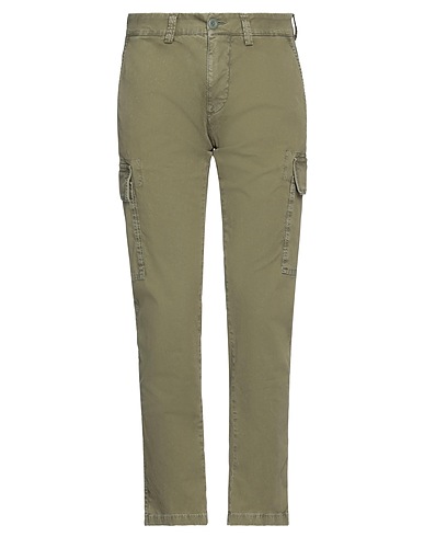MODFITTERS Cargo Verde militare 98% Cotone, 2% Elastan