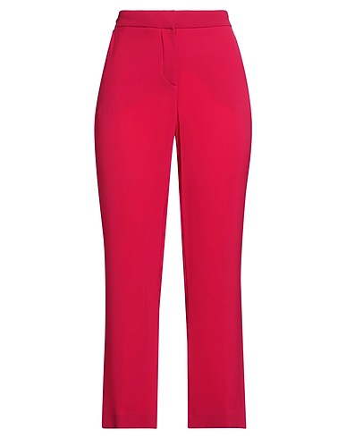 SEMICOUTURE Pantalone Fucsia 59% Triacetato, 41% Poliestere