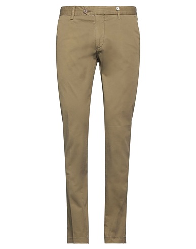 MYTHS Chinos Verde militare 97% Cotone, 3% Elastan