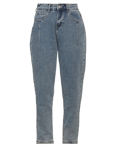 BOUTIQUE de la FEMME Denim trousers Blue 85% Cotton, 15% Polyester
