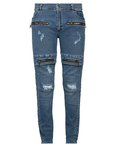 MASSIMO SABBADIN Pantalones vaqueros Azul marino 100% Algodón
