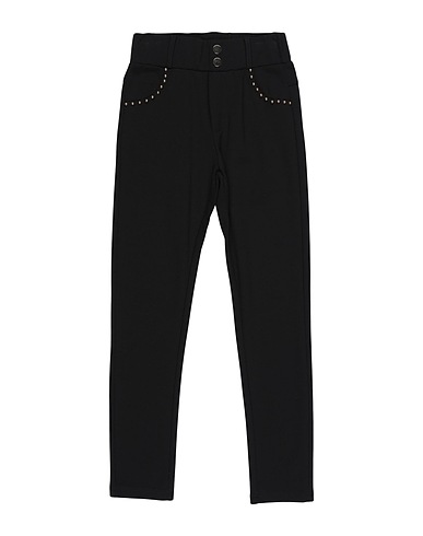 Y-CLÙ Casual trouser Black 62% Viscose, 33% Nylon, 5% Elastane