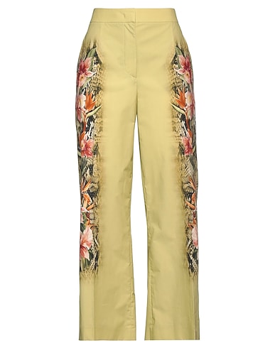 ALBERTA FERRETTI Casual trouser Military green 100% Cotton