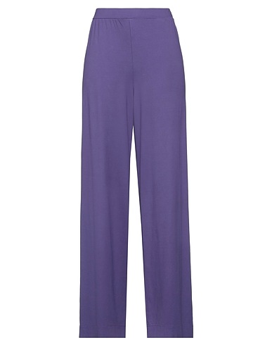 ALPHA STUDIO Casual trouser Mauve 98% Cotton, 2% Elastane