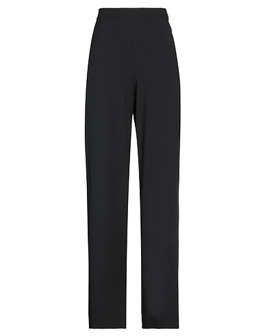 ALPHA STUDIO Casual pants Black 98% Cotton, 2% Elastane