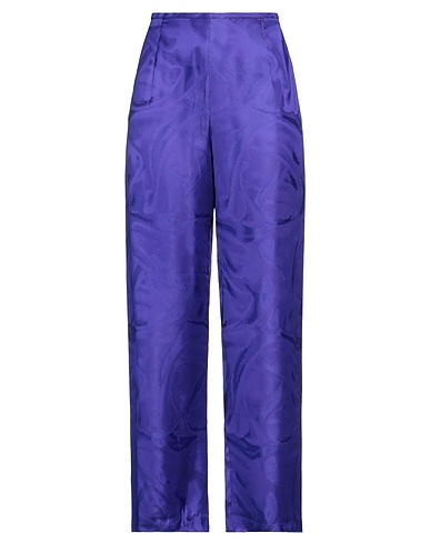 MAISON LAVINIATURRA Casual pants Purple 100% Viscose