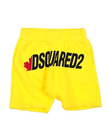 DSQUARED2 Pantalone felpa Giallo 100% Cotone