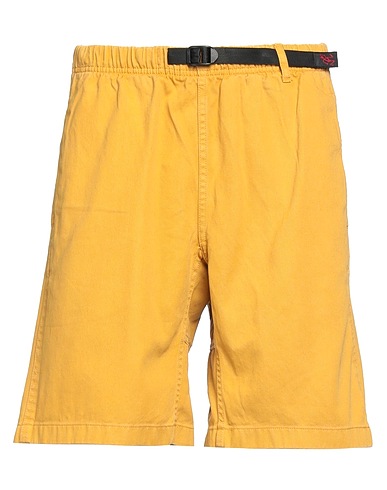 GRAMICCI Shorts jeans Giallo ocra 100% Cotone organico