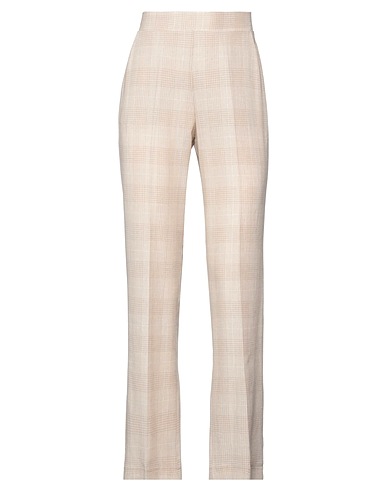 CRISTINA ROCCA Pantalone Grigio chiaro 55% Viscosa, 45% Lino