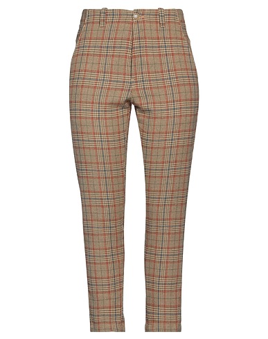 MOMONÍ Casual trouser Beige 40% Cotton, 30% Wool, 19% Polyester, 11% Polyamide
