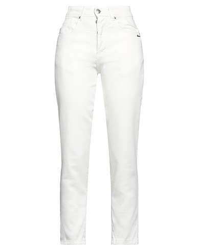 BERNA Casual trouser Cream 100% Cotton