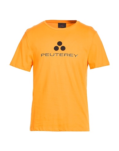 PEUTEREY T-shirt Orange 100% Cotton