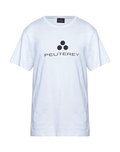 PEUTEREY T-shirt White 100% Cotton