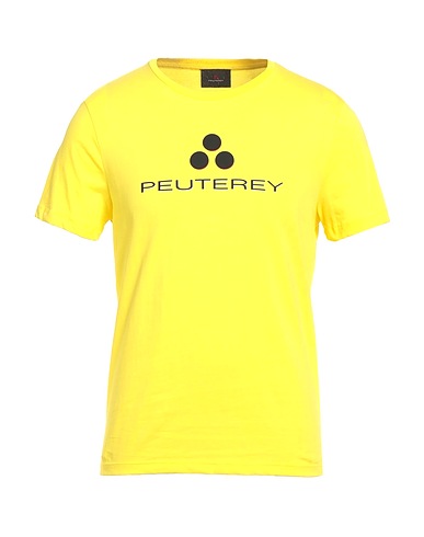 PEUTEREY T-shirt Yellow 100% Cotton