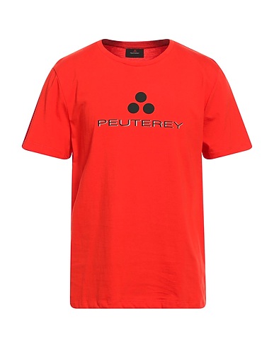PEUTEREY T-shirt Red 100% Cotton