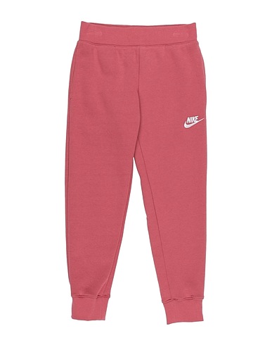 NIKE Casual trouser Nike Sportswear Club Fleece Big Kids' (Girls') Pants
 Brick red 80% Cotton, 20% Polyester, Elastane