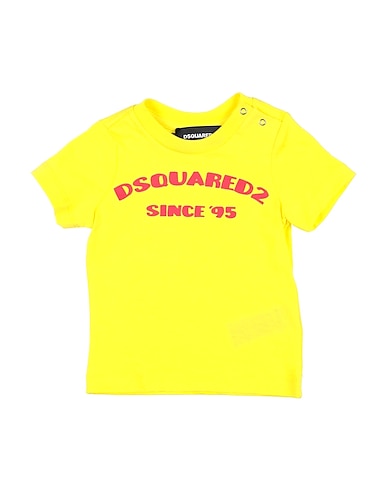DSQUARED2 T-shirt Yellow 100% Cotton