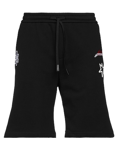 ACUPUNCTURE Shorts & Bermuda Black 100% Cotton