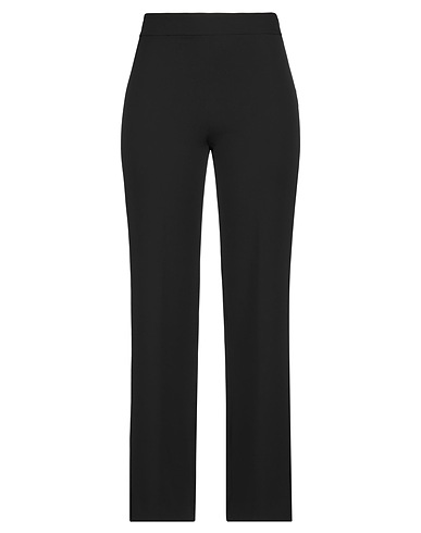 L.P. di L. PUCCI Casual pants Black 96% Polyester, 4% Elastane