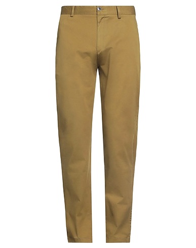 BEN SHERMAN Casual trouser Military green 97% Cotton, 3% Elastane