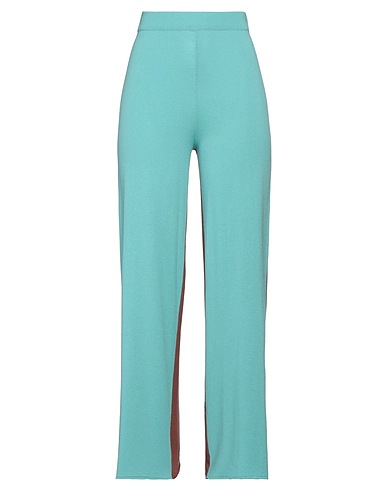 AKEP Casual trouser Turquoise 88% Viscose, 12% Polyester