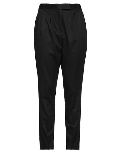 GAëLLE Paris Casual pants Black 53% Cotton, 42% Viscose, 5% Elastane