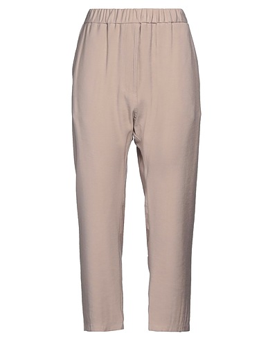 8PM Casual trouser Sand 90% Rayon, 10% Polyester