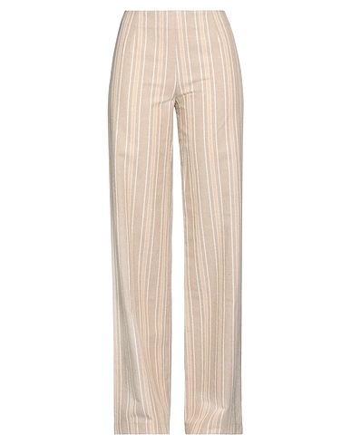 MAISON LAVINIATURRA Casual pants Beige 100% Cotton