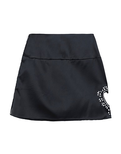 FOR LOVE & LEMONS Minirock Schwarz 100% Recyceltes PET