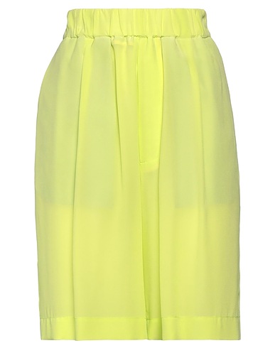 JEJIA Shorts & Bermuda Lime green 100% Mulberry silk