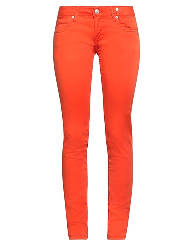 ZU+ELEMENTS Pantalone Arancione 98% Cotone, 2% Fibre elastiche