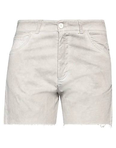 DEREK JOHN PHIL Shorts & Bermuda Grey 100% Cotton