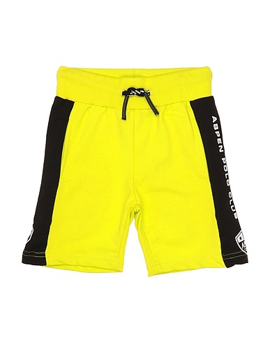 ASPEN POLO CLUB Shorts & Bermuda Lime green 95% Cotton, 5% Elastane