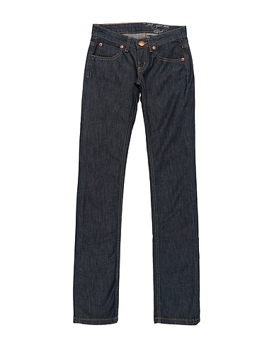 PHARD Denim trousers Blue 98% Cotton, 2% Elastane