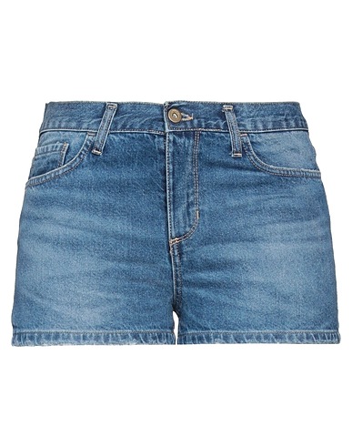 MERCI ITALIA Denim shorts Blue 100% Cotton