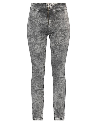 BERNA Denim pants Black 98% Cotton, 2% Elastane