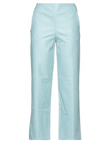 MAISON LAVINIATURRA Casual pants Pastel blue 50% Polyester, 50% Viscose