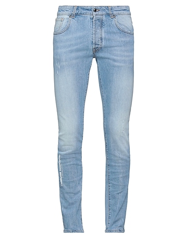 COSTUME NATIONAL Denim trousers Blue 98% Cotton, 2% Elastane