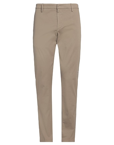 DONDUP Casual trouser Military green 96% Cotton, 4% Elastane