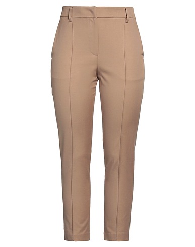 BRUNELLO CUCINELLI Casual pants Light brown 97% Cotton, 3% Elastane, Brass