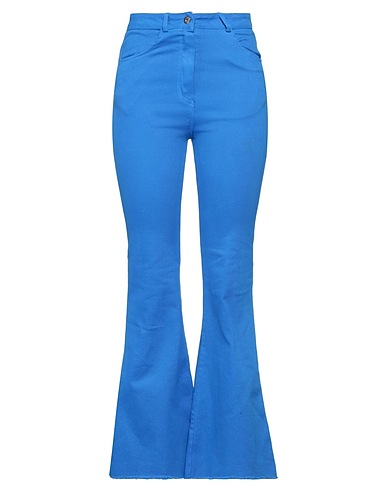 CORSARO Denim trousers Bright blue 97% Cotton, 3% Elastane