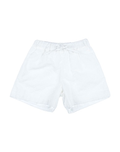 VICOLO Shorts & Bermuda White Cotton