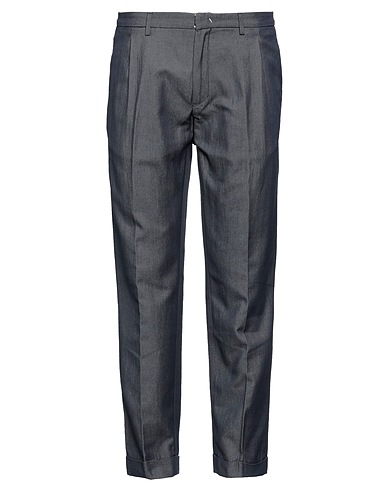 SELECTIVE Casual trouser Blue 78% Cotton, 22% Paper Yarn